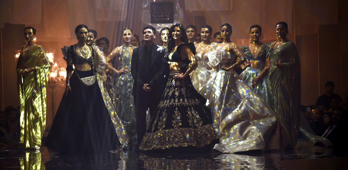 Love & Care presents Manish Malhotra at the opening show of LFW WF 19 